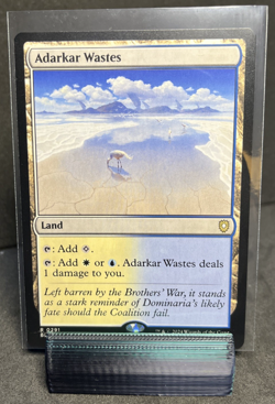 Adarkar Wastes Commander: Bloomburrow Regular MTG - Image 1
