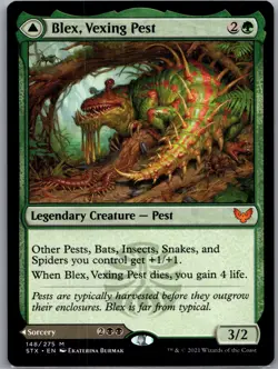 Blex, Vexing Pest M Strixhaven: School of Mages 148 NM Normal - Image 1