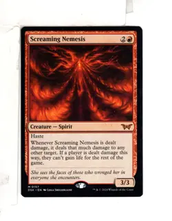 MTG SkeenAB Screaming Nemesis from DSK. NM. - Image 1