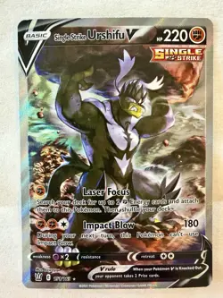 Pokemon Single Strike Urshifu V (Alternate Art) 151/163 - Image 2