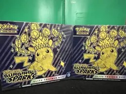 Pokemon TCG: Surging Sparks Elite Trainer Box ETB (x2 Bundle) - Sealed - New - Image 1