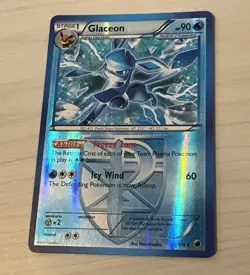 Pokemon TCG Glaceon Plasma Freeze 23/116 Reverse Holo Rare - Image 1