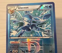 Pokemon TCG Glaceon Plasma Freeze 23/116 Reverse Holo Rare - Image 2