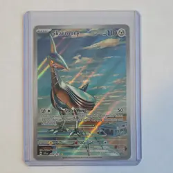 Pokemon Skarmory Holo Sv08 209/191 110 HP 2024 English - Image 1