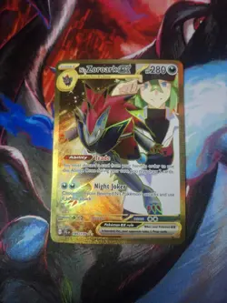 Pokemon TCG Journey Together N's Zoroark EX Holo Ultra Rare Card 189/159 - Image 1