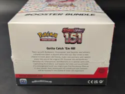 Pokemon Scarlet & Violet 151 SV3.5 Booster Bundle Display Case Sealed Brand New - Image 3