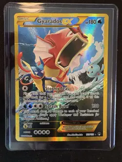 Gyarados EX 123/122 Breakpoint Secret Rare Full Art Holo Pokemon Card - Image 1