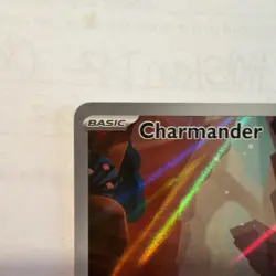 Pokemon Charmander Illustration Scarlet & Violet 151 Holo Card 168/165 Sv: Rare - Image 5