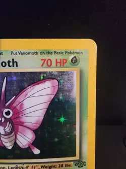 Pokemon TCG Venomoth 1st Edition Jungle Holo 13/64 Rare - Image 4