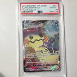 Pokemon Mimikyu VMAX 234/184 Vmax Climax Holo Japanese PSA 10 - Image 1