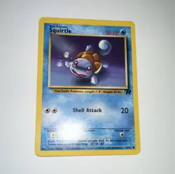 Pokemon Squirtle Team Rocket Common 68/82 Unlimited 2000 50 HP English - Image 1