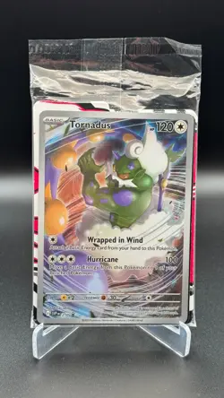 2025 Pokemon Tornadus SVP 210 Black Star Promo White Flare ETB - Sealed! - Image 1