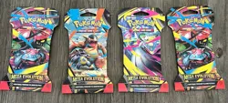 Pokemon TCG: (4) Mega Evolution Sleeved Booster Packs - AS Shown - Lot of 4 - Image 1