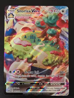 Snorlax VMAX 142/202 - Sword & Shield Base Set - Ultra Rare - Pokemon - Image 1