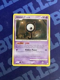 Pokemon Unown J 76/146 Legends Awakened LP - Image 1