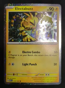Electabuzz 125/165 Cosmos Holo Promo Pokemon 151 Near Mint - Image 1