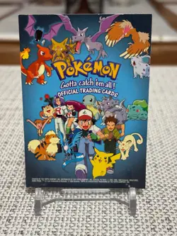 1999 Topps Pokemon Series 1 #CL CheckList (TV Animation Edition) LP - Image 1