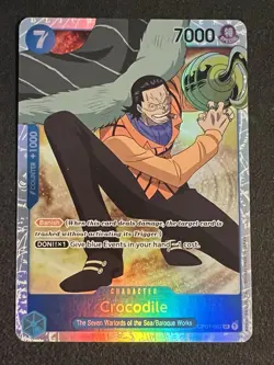 Crocodile OP01-067 SR Super Rare One Piece Card Games English NM - Image 1