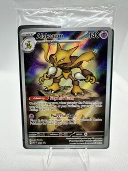 Alakazam MEP 009 Promo Mega Evolutions NM-MT In Hand Pokemon TCG - Image 1