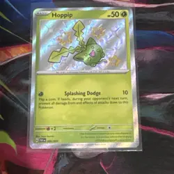 Hoppip 096/091 Shiny Rare SV: Paldean Fates Pokemon TCG NM - Image 1