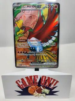 Pokemon Ethan's Ho-Oh ex 209/182 SV10: Destined Rivals Ultra Rare Holo sc - Image 1