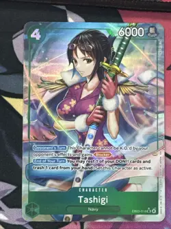 Tashigi (Alternate Art) EB03-018 Extra Booster: One Piece Heroines Edition Foil - Image 3