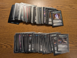 Lot of 141 Star Trek CCG Blaze of Glory Cards 45 Uncommon/ 96 Common Cards NM-LP - Image 1