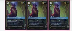 Riftbound TCG Origins English OGN 116/298 RARE Thousand-Tailed Watcher (3 cards) - Image 1