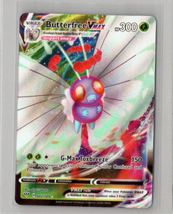 Butterfree VMAX 002/189 Pokemon TCG Darkness Ablaze Sword & Shield Rare Card NM - Image 1