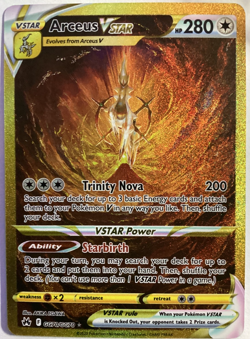 Pokemon Cards Arceus VSTAR GG70/GG70 Crown Zenith Galarian Gallery NmMt NICE !!! - Image 1