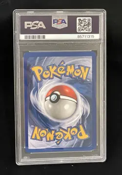 1999 Alakazam Base Set 1/102 PORTUGUESE Pokemon Card PSA 8 Low Pop - Image 2