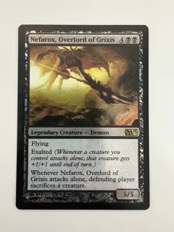 Nefarox Overlord of Grixis Foil MTG Magic the Gathering Card NM Near Mint M13 - Image 1