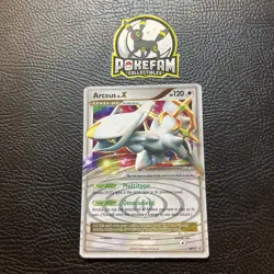 Arceus LV.X - DP53 - Pokemon Diamond & Pearl Promo Ultra Rare Card DMG - Image 1