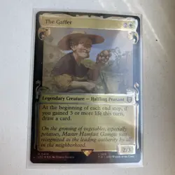 The Gaffer (Showcase Scrolls) #414 (Foil) (NM) Lord of the Rings LTC Magic MTG - Image 1