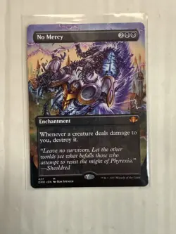 No Mercy NM BORDERLESS MTG! Dominaria Remastered - Image 1