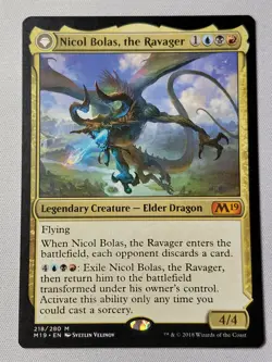 Nicol Bolas, the Ravager Core Set 2019 Regular - Image 1