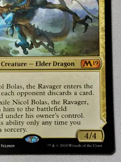 Nicol Bolas, the Ravager Core Set 2019 Regular - Image 5