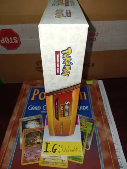 Pokemon 2017 Shining Legends Pikachu Pin Collection Box Sealed Slightly Wore - Image 5