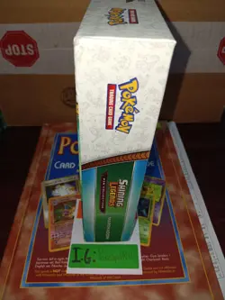 Pokemon 2017 Shining Legends Marshadow Pin Collection Box Sealed Slightly Wore - Image 5