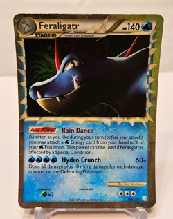 Feraligatr Prime 108/123 Ultra Rare HGSS Base Set Pokemon 1122 - Image 1
