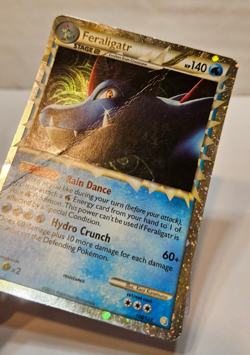 Feraligatr Prime 108/123 Ultra Rare HGSS Base Set Pokemon 1122 - Image 3