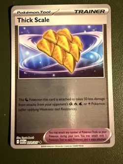 Pokemon TCG Thick Scale 211/217 ME2PT5 Ascended Heroes Reverse Holo NM - Image 1