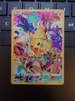 Pikachu - 160/159 - Pokemon Crown Zenith Sword & Shield Secret Rare Card NM - Image 1
