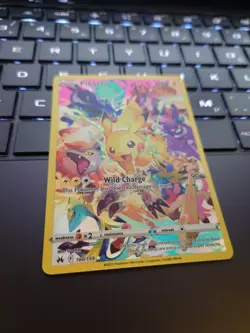 Pikachu - 160/159 - Pokemon Crown Zenith Sword & Shield Secret Rare Card NM - Image 3