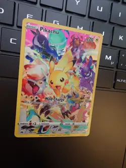 Pikachu - 160/159 - Pokemon Crown Zenith Sword & Shield Secret Rare Card NM - Image 4