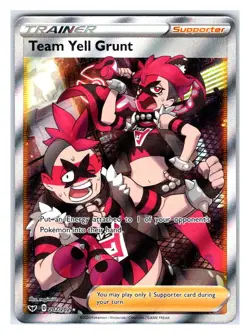 Pokemon TCG - Team Yell Grunt (Full Art) - SWSH01: Sword & Shield Base Set 202/2 - Image 1