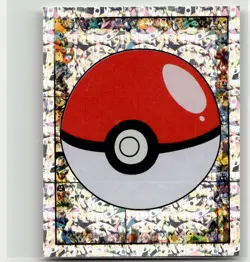 1999 Merlin Pokemon Sticker S24 Pokeball Foil Holo Pokemon - Image 1