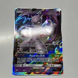 Pokemon Mewtwo GX 39/73 Shining Legends Ultra Rare Full Art Basic Holo 190 HP - Image 1