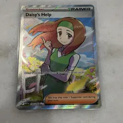 Pokemon Daisy's Help 195/165 SV: Scarlet & Violet 151 Ultra Rare Holo Trainer - Image 2