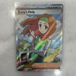 Pokemon Daisy's Help 195/165 SV: Scarlet & Violet 151 Ultra Rare Holo Trainer - Image 3